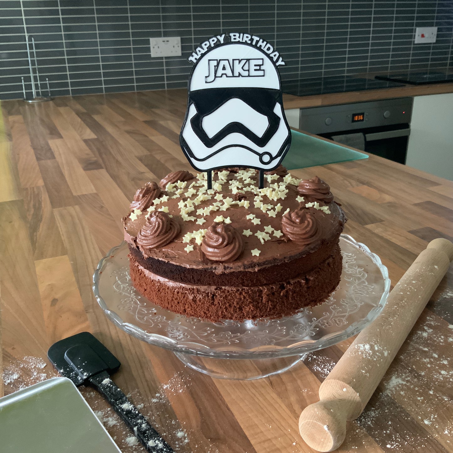 First Order Stormtrooper - Personalised Cake Topper