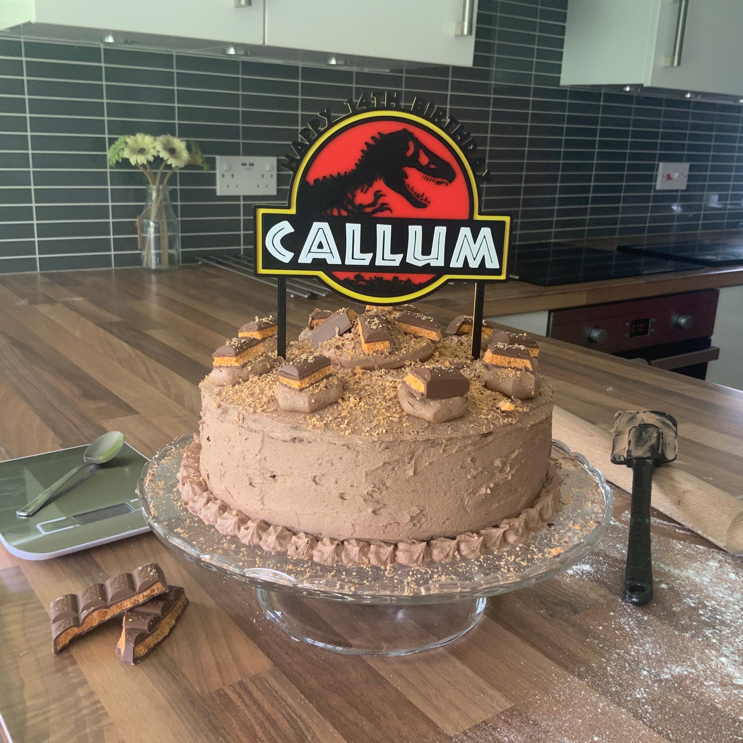 Jurassic Park - Personalised Cake Topper & Cupcake Toppers